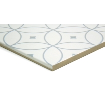 GEOMETRY - 10X10, GRAY ATO, MATTE/SATIN